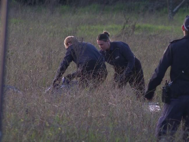 Mr Harwood’s remains were taken to the morgue where a post mortem examination will be carried out to determine his cause of death. . Picture: TNV