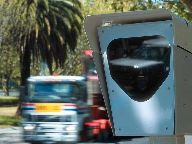 Combined speed and red light running camera designed by Redflex Trafic Systems. control /Traffic/control