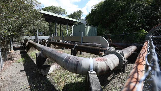 Behana Gorge, south of Gordonvale, is the secondary source of drinking water for Cairns. The city is need of new infrastructure to meet its growing demand, but recently had its federal funding pulled. Picture: Brendan Radke