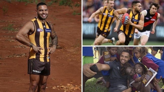 Jarman Impey has become a popular figure at Hawthorn.