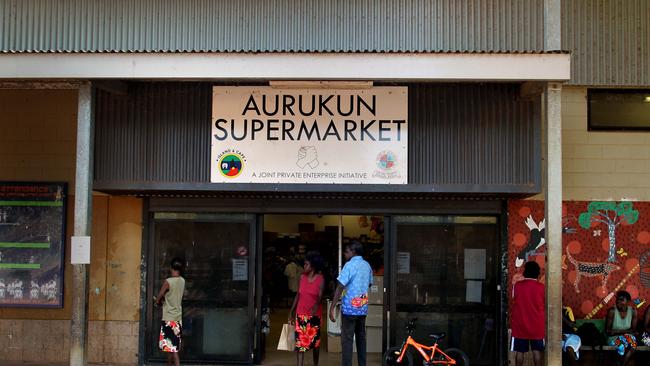 Aurukun Supermarket. Picture: Jeff Camden