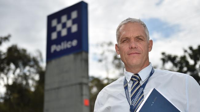 Moreton District newly appointed police Inspector Craig White.