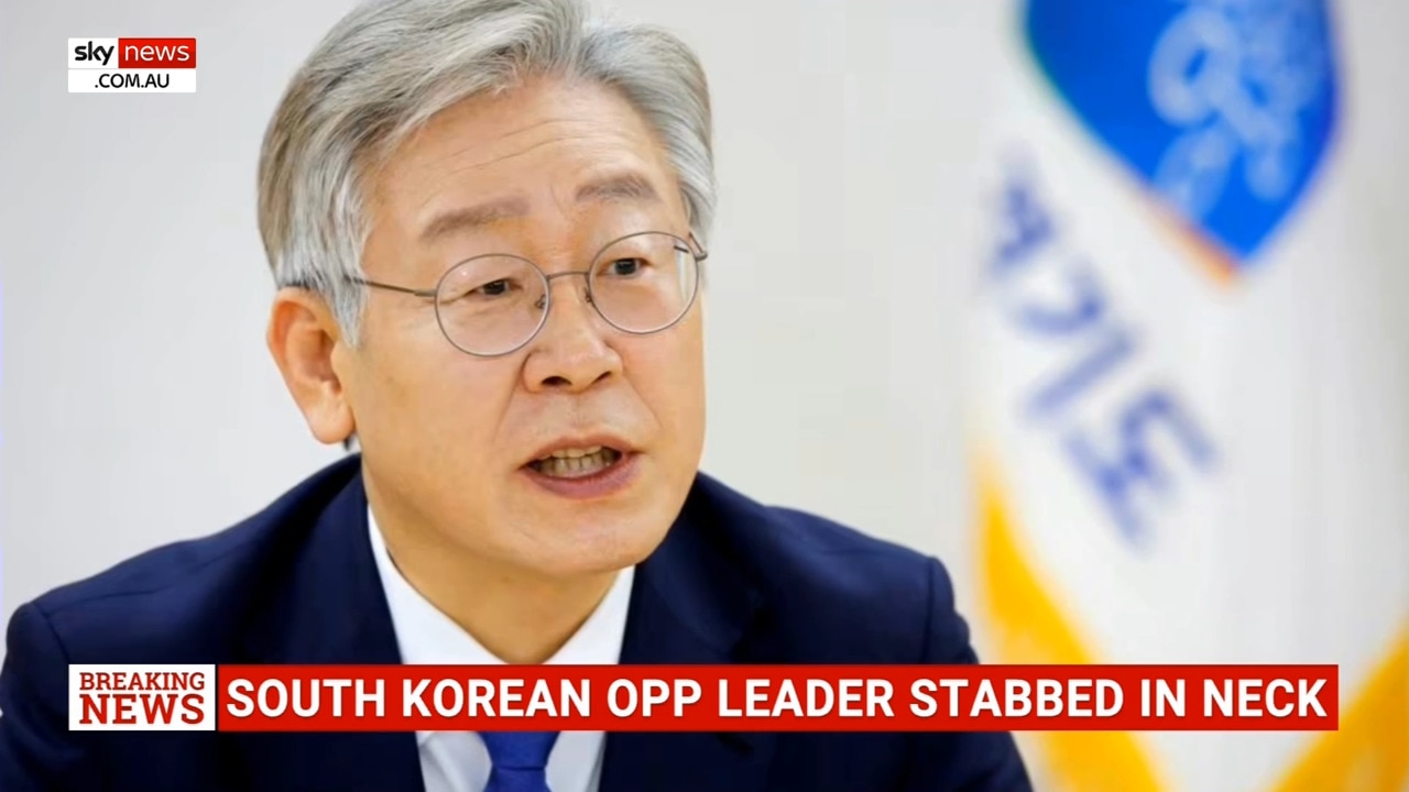 South Korean Opposition Leader Lee Jae-myung Stabbed In Busan | The ...