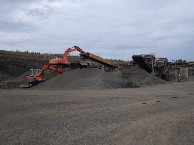 A development application has been lodged with Lismore City Council to expand the life of Santin Quarry on Riverbank Rd, Lismore.