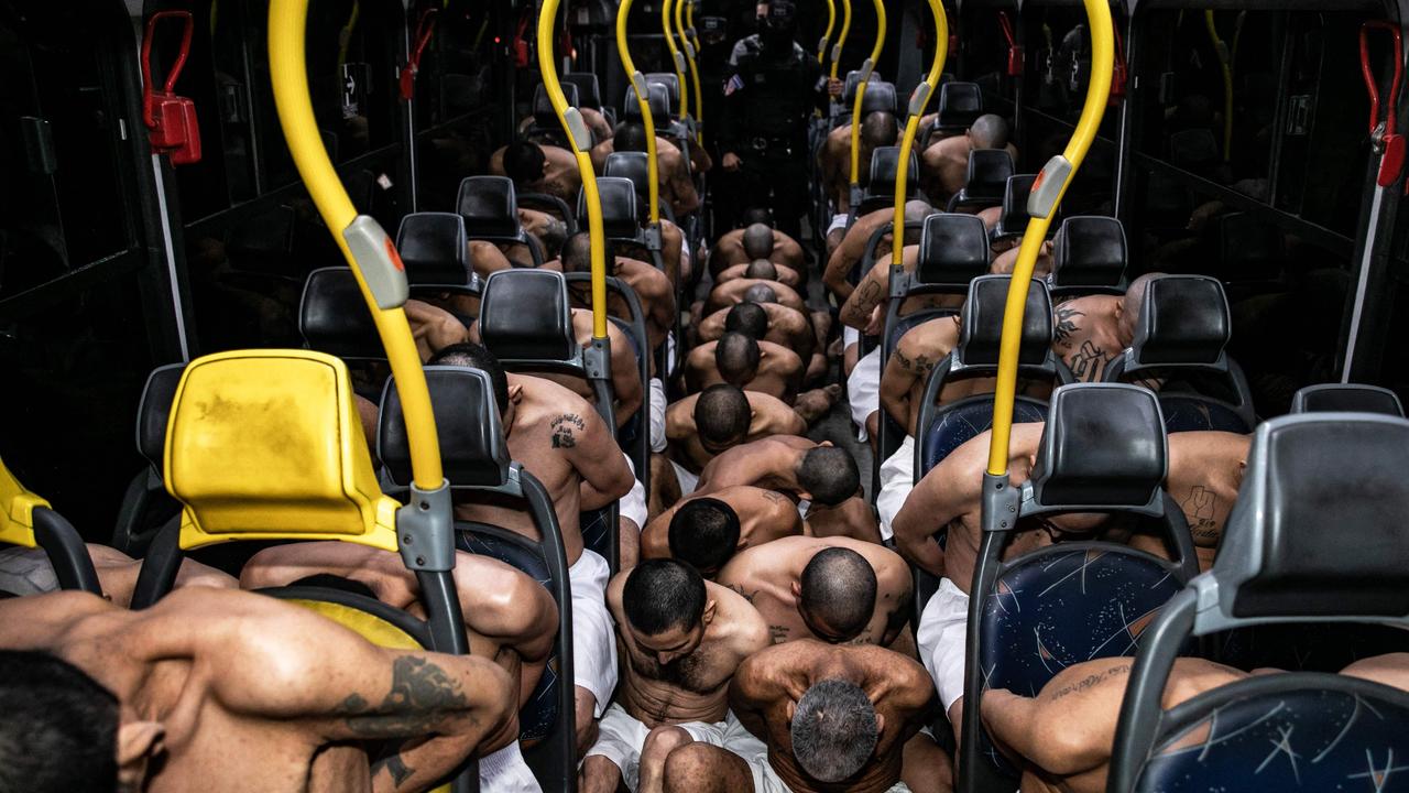 They are crammed on to buses for the trip to Tecoluca, 74km southeast of San Salvador.