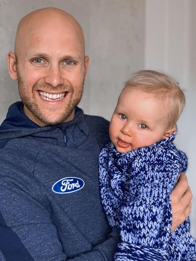 Gary Ablett and son Levi