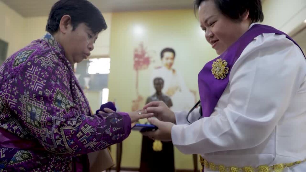 Thailand's same-sex couples tie the knot on Valentine’s Day