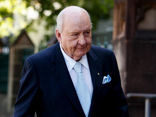 Alan Jones has never been far from headlines. Picture: NCA NewsWire / Nikki Short