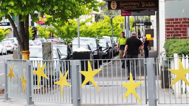 Some of the Christmas decorations Bayside Council spent $150,000 on.