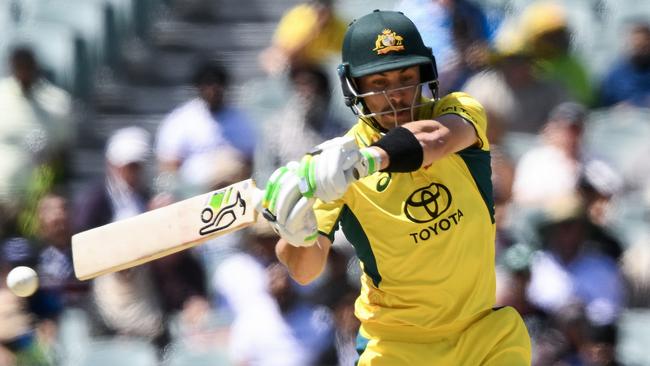 Inglis looked in good touch with the bat before falling for 18 off 25 balls. Photo: Getty Images