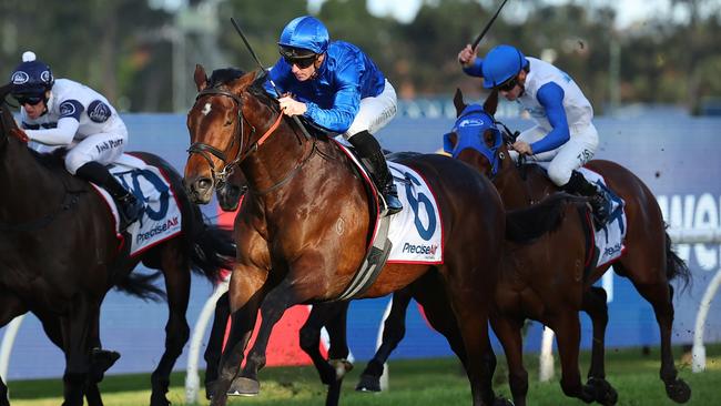 Tom Kitten scores an emphatic first-up win at Rosehill. Picture: Jeremy Ng/Getty Images