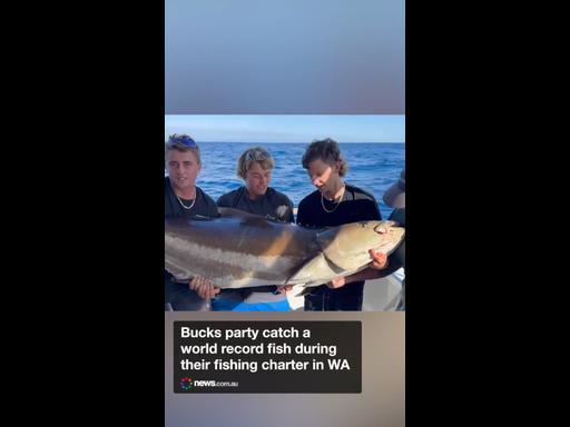 World record fish caught during bucks trip