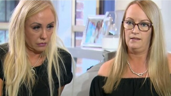 Sisters Lisa Carmichael and Mareta Dewitt want answers over the death of their father on January 6. Pics via Nine News/Facebook