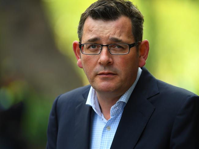 Victorian Premier Daniel Andrews. Picture: AAP.