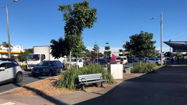 Border traffic at Tweed Heads.