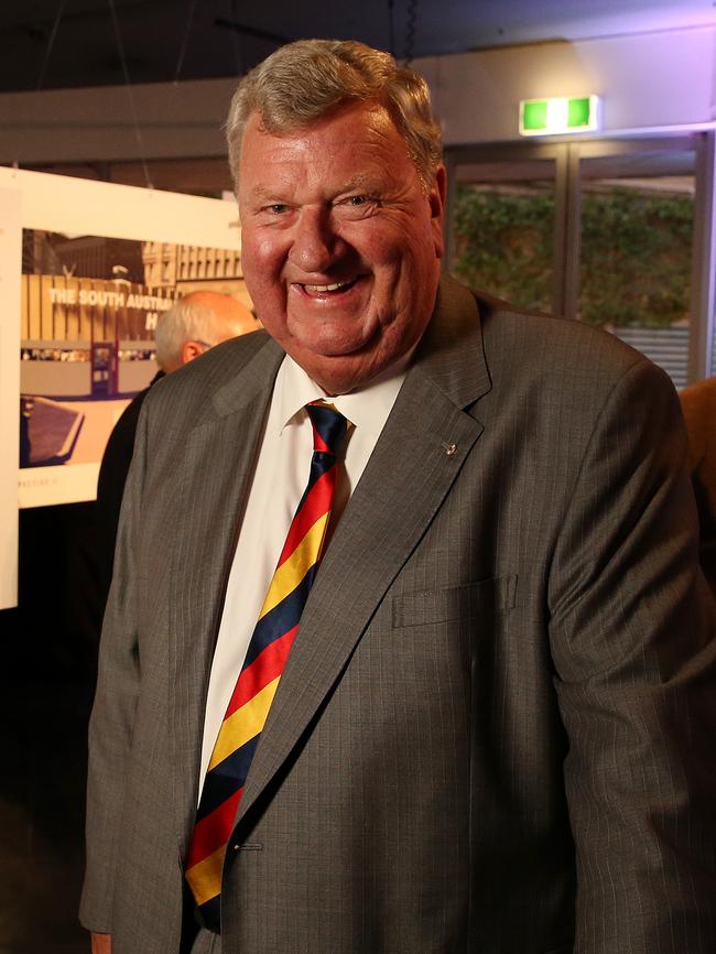 Robert Gerard at the North Tce site of the upcoming South Australian Sports Museum. Picture: Calum Robertson