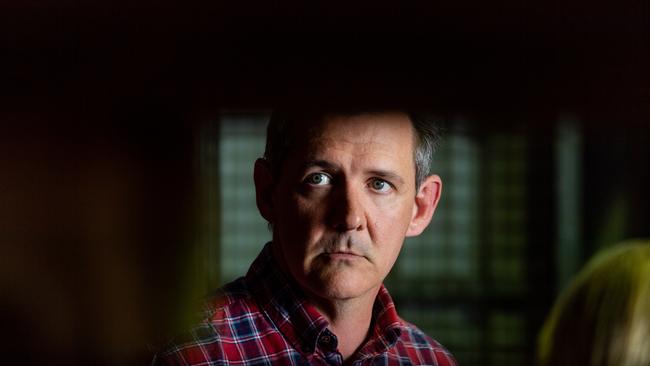 Chief Minister Michael Gunner appeared unfamiliar with the report when the NT News asked him about it at a press conference last week. Picture: Che Chorley