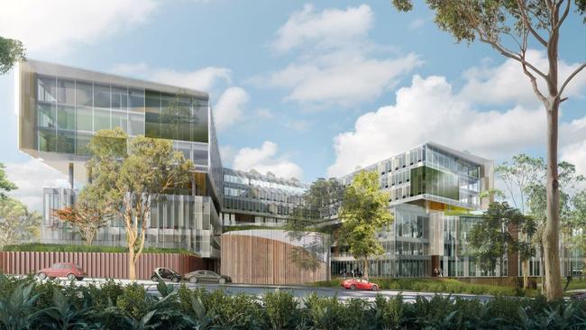 An artist's impression of the $218 million Meadowbank Education Precinct.