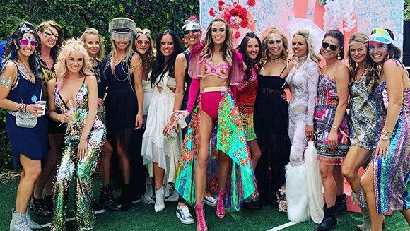 The festivities were a riot of colour. Picture: Instagram