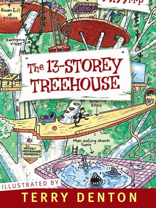 The first in the Treehouse series and has sold almost 674,000 copies since its release in 2011. Picture: Pan MacMillan