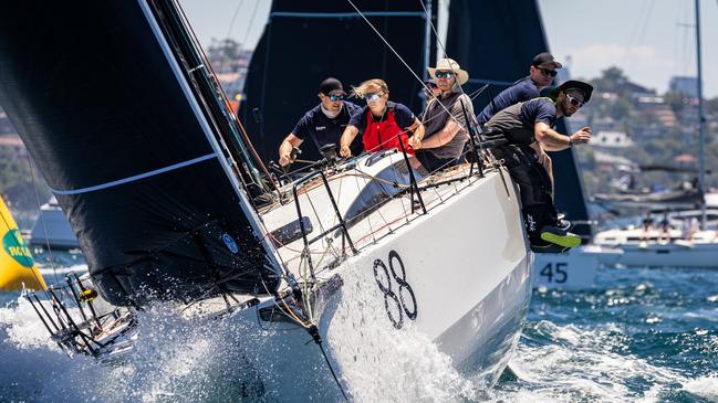 Yachts come from across the world to compete in the Sydney to Hobart. Picture: Andrea Francolini.