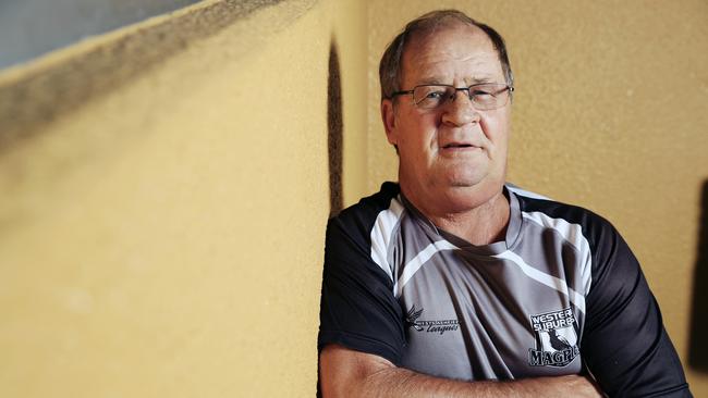 Tommy Raudonikis is fighting his biggest battle yet. (Lachie Millard)