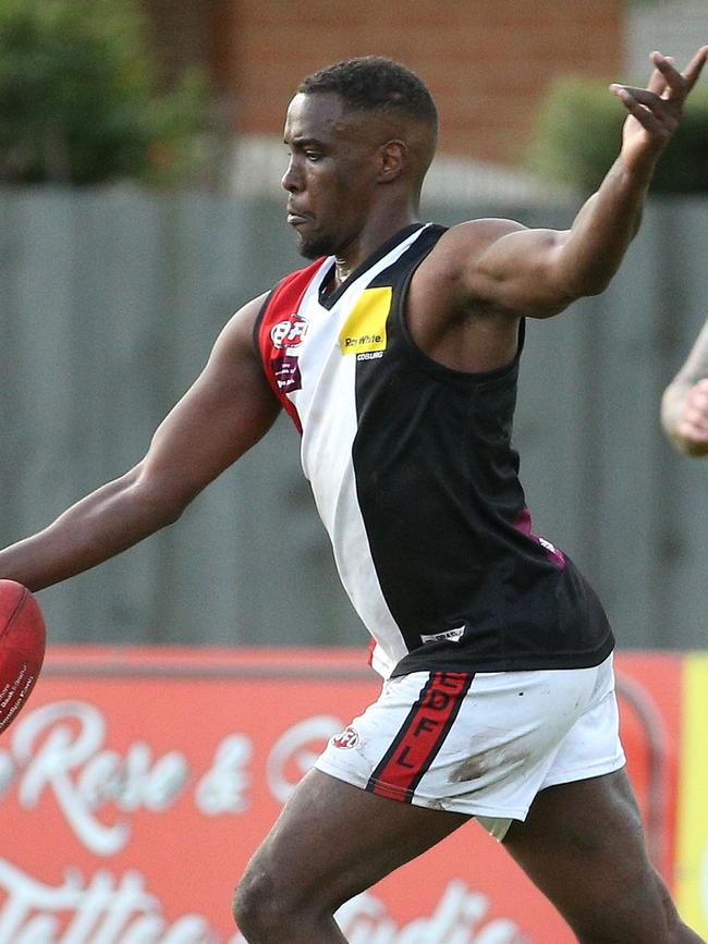 Abdikhane Fitaax of West Coburg. Picture: Hamish Blair