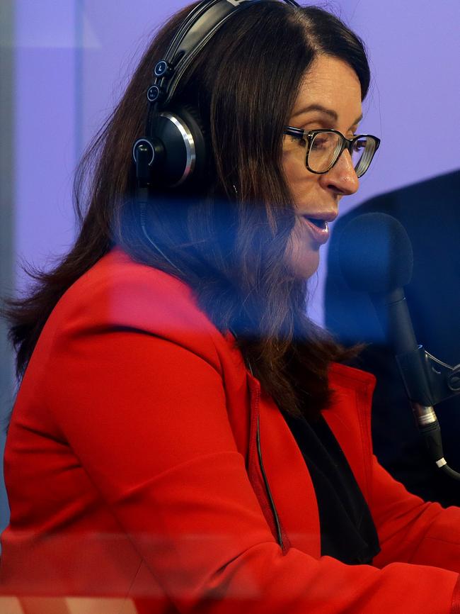 Miranda Devine has launched her new internet radio program Miranda Live. Picture: Jonathan Ng