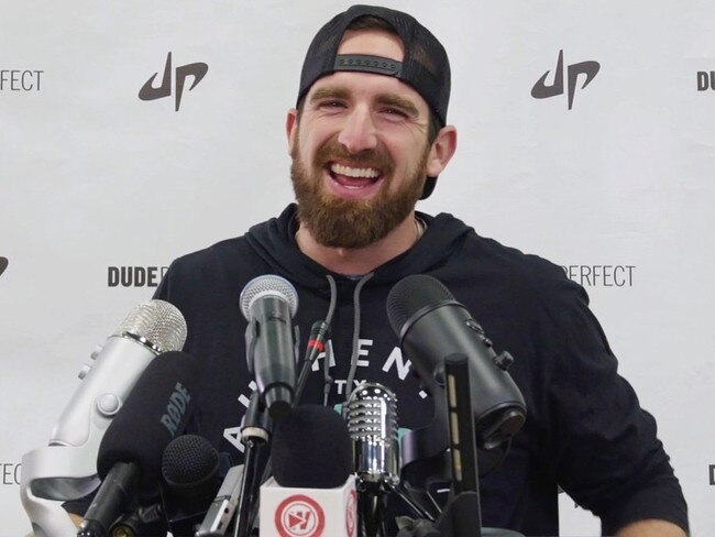 Texas-based channel Dude Perfect has a YouTube audience of 36.1 million. Picture: Instagram