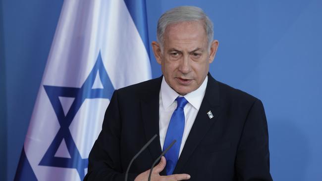 Benjamin Netanyahu sinks Isaac Herzog’s compromise in Berlin. Picture: Getty Images