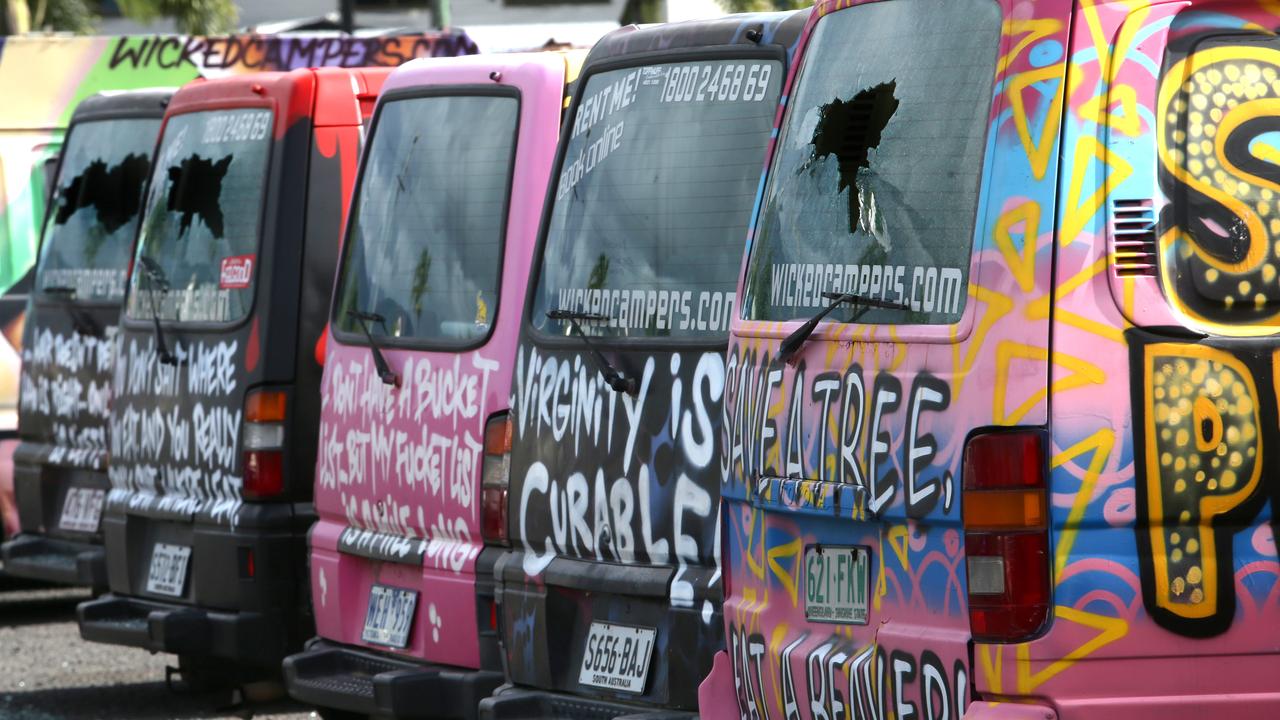 Wicked campers hot sale slogans list