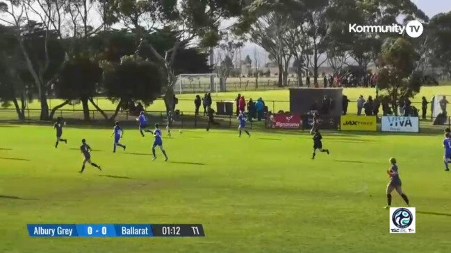 Replay: Victorian Junior Country Soccer Championships -  Albury Grey vs Ballarat (16G)