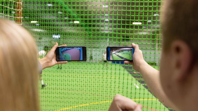 Optus’s first implementation of mmWave in Melbourne is a hybrid set-up, where 5G mmWave beams down to a modem at the Oakleigh Indoor Sports &amp; Inflatable World, above, in Huntingdale in Melbourne’s southeast.