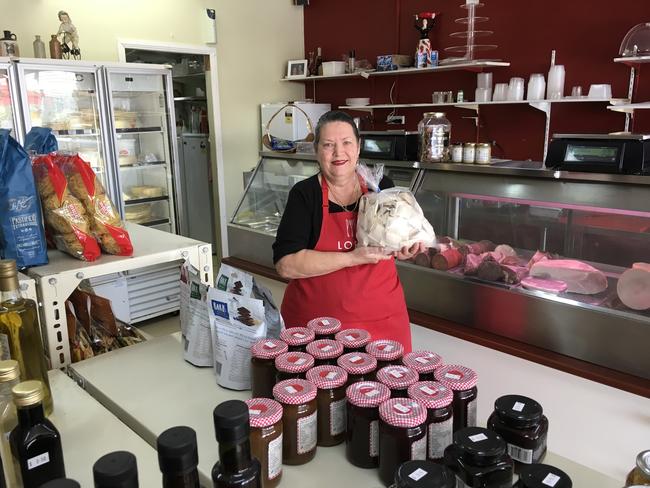 Liora Cafe and Continental delicatessen owner Silvana Piotto moved to the side street shop in Basnett St because she wanted a kitchen to cook her pasta and sauces.