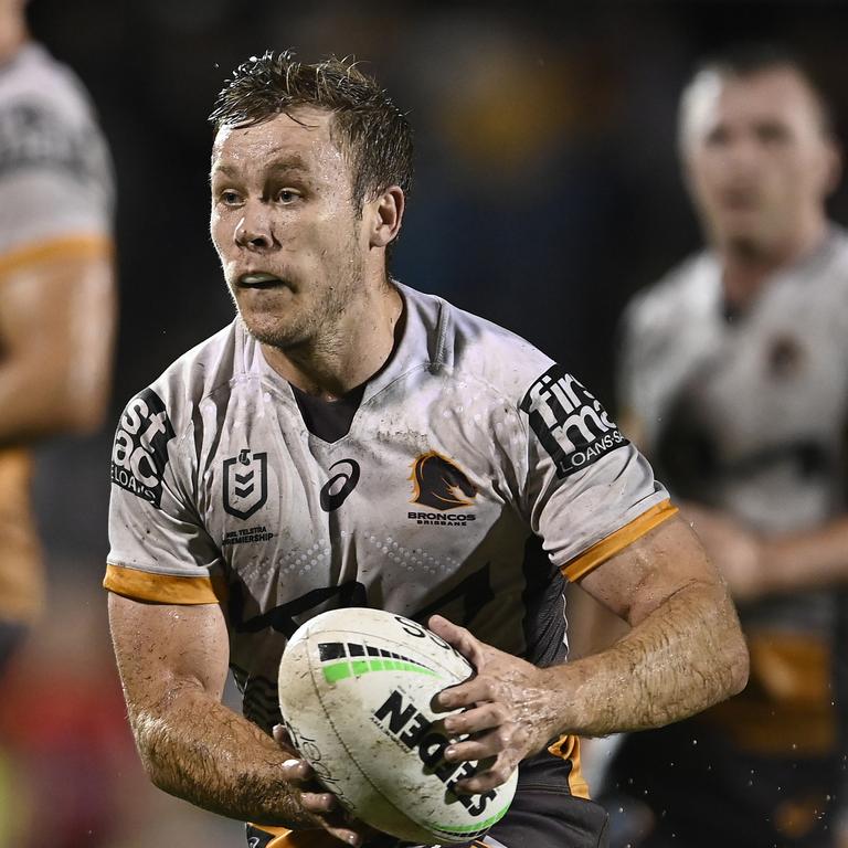 Billy Walters appears to have his nose in front in the race to start at five-eighth for the Broncos. Picture: Ian Hitchcock/Getty Images