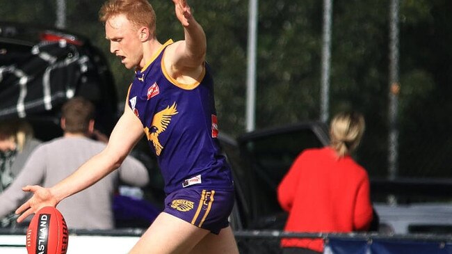 Matt Willcocks returned to Leongatha this season from Vermont. Picture: Davis Harrigan