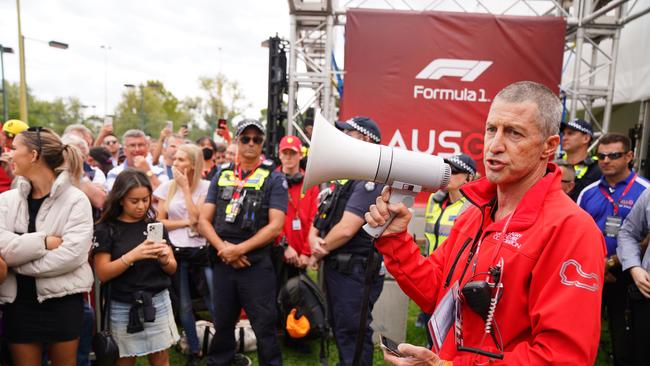 Fans were at the gate at the 2020 Formula 1 Australian Grand Prix when it was announced it was cancelled.