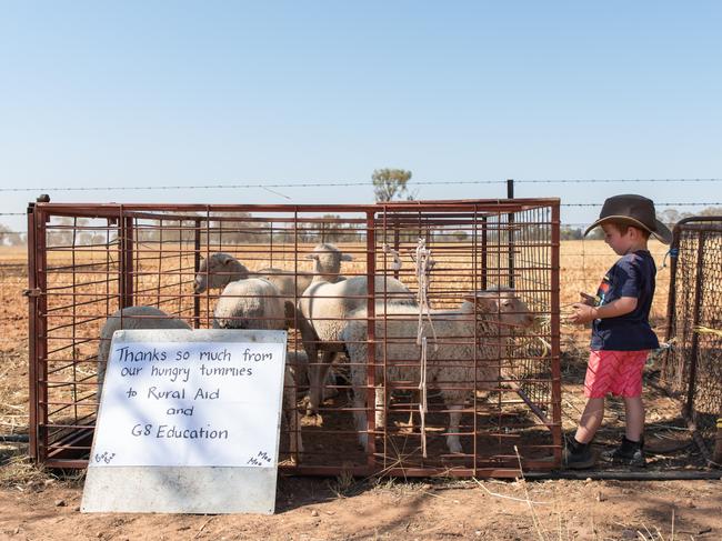 The hay fundraising and delivery was a true sign of Australian spirit.