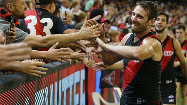 Jobe Watson has announced his retirement. Picture: Michael Klein