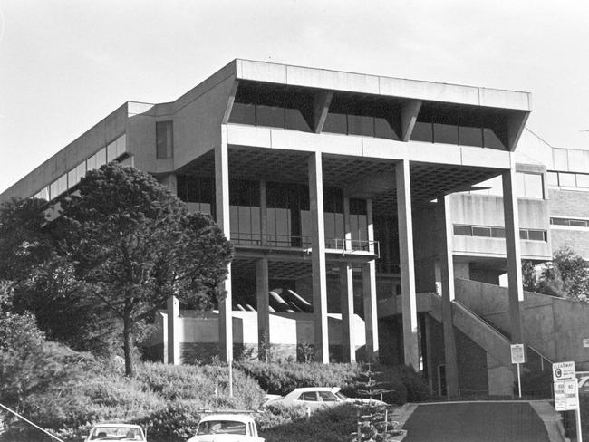 Dee Why Civic Centre in the 1970s. Picture: Northern Beaches Library