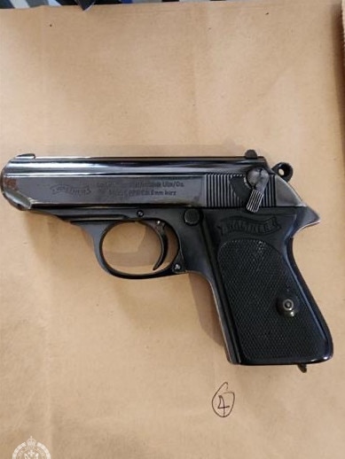 Another gun found in the raids. Picture: NSW Police