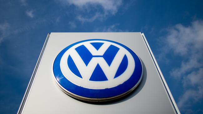 VW has paid more billion od dollars in “dieselgate” fines. (Photo by Julian Stratenschulte / dpa / AFP) / Germany OUT