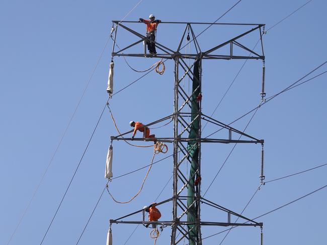 Average NSW household electricity prices have doubled over the past decade. Picture: Marc McCormack