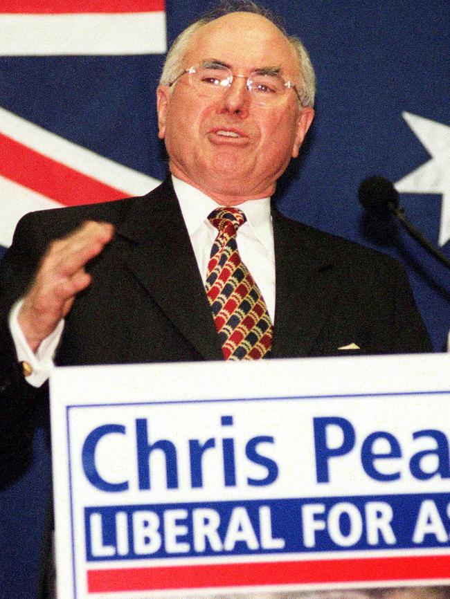 John Howard in 2001