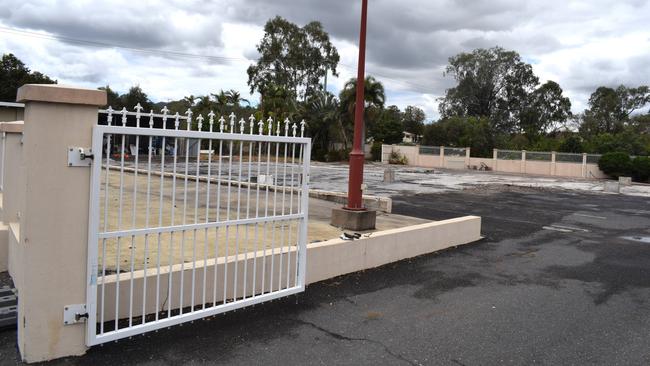 Debris has been cleared from the site of the Oasis Church.