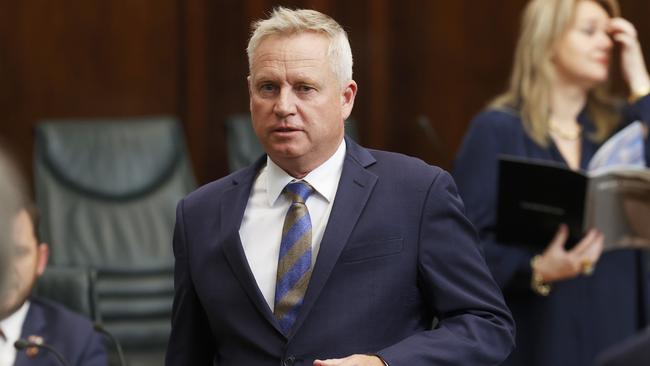 Premier Jeremy Rockliff. First sitting day for the house of assembly in the Tasmanian parliament for 2025. Picture: Nikki Davis-Jones