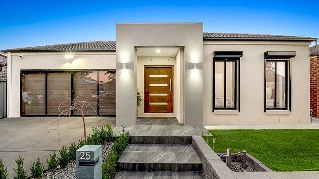 The four-bedroom house at 25 Greenham Ave, Craigieburn, fetched $730,000 on May 5.