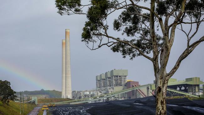 Earring Power Station in Lake Macquarie, NSW. Picture: Liam Driver