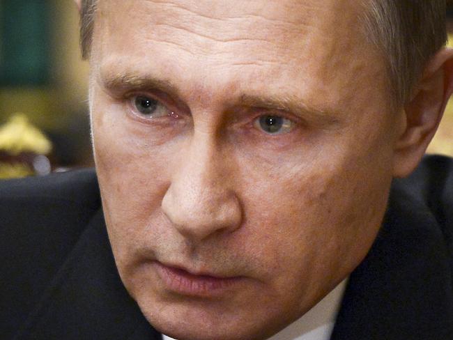 Seeking retribution ... Russian President Vladimir Putin. Picture: Alexei Nikolsky/Sputnik, Kremlin Pool Photo via AP
