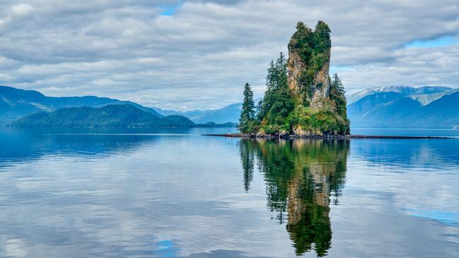 New Eddystone Rock in Misty Fjords National Monument near Ketchikan.